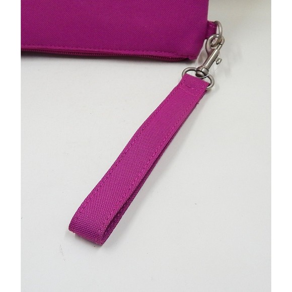 Lily Bloom Wristlet Prep LB League Wallet Pouch Pink Zippered - Picture 9 of 10